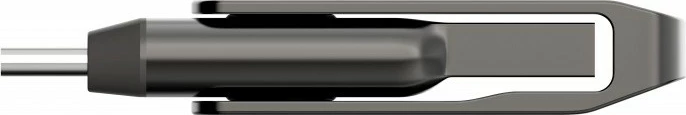 Pendrive Lexar Dual Drive D400, 256GB, USB-C/A 3.1, Gri