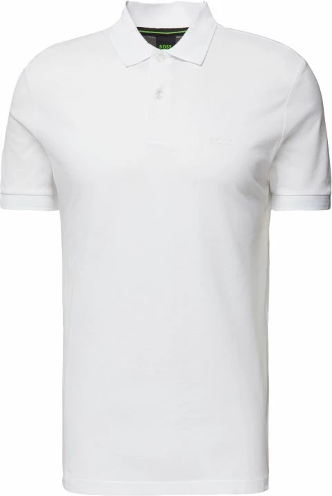 Maicë polo Boss meshkuj, e bardhë