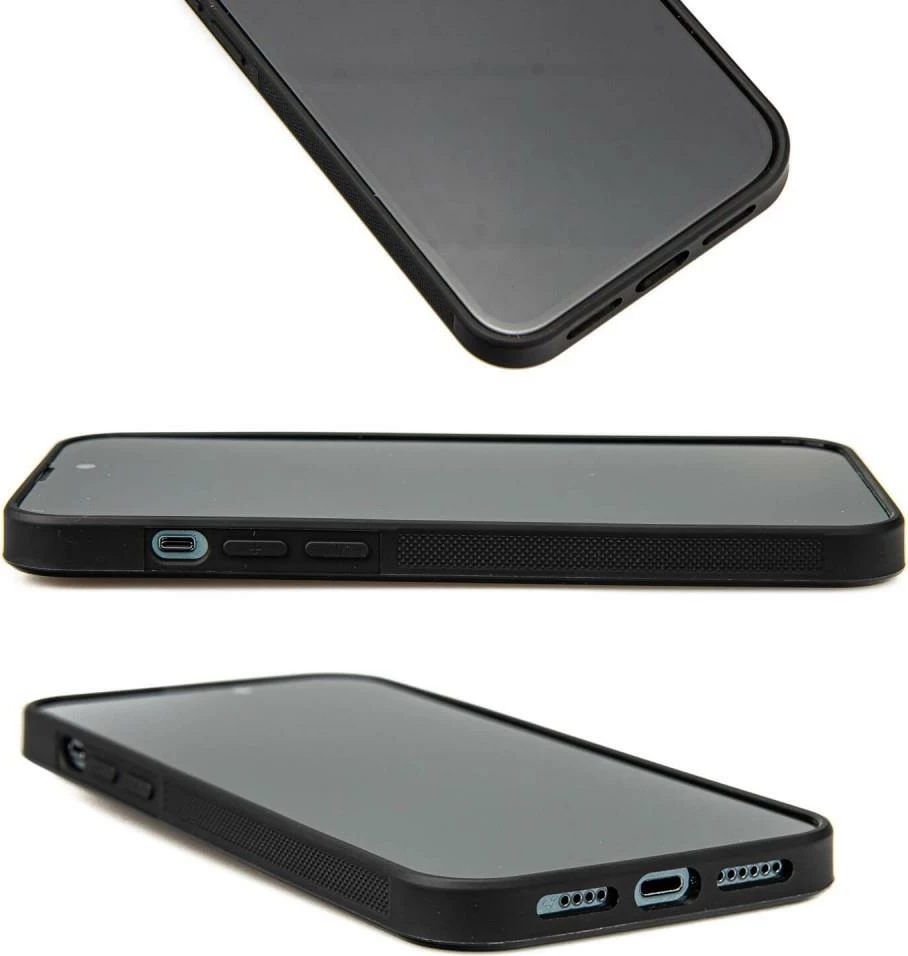 Mbështjellës Bewood Unique Uranus për iPhone 15 Plus, dru dhe rrëshirë, blu dhe bardhë