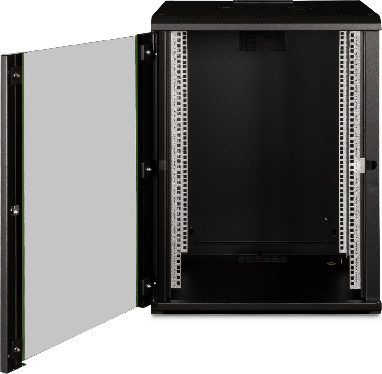 Kasë rrjeti Digitus Unique Series 16U, 600x600 mm, derë xhami, e zezë