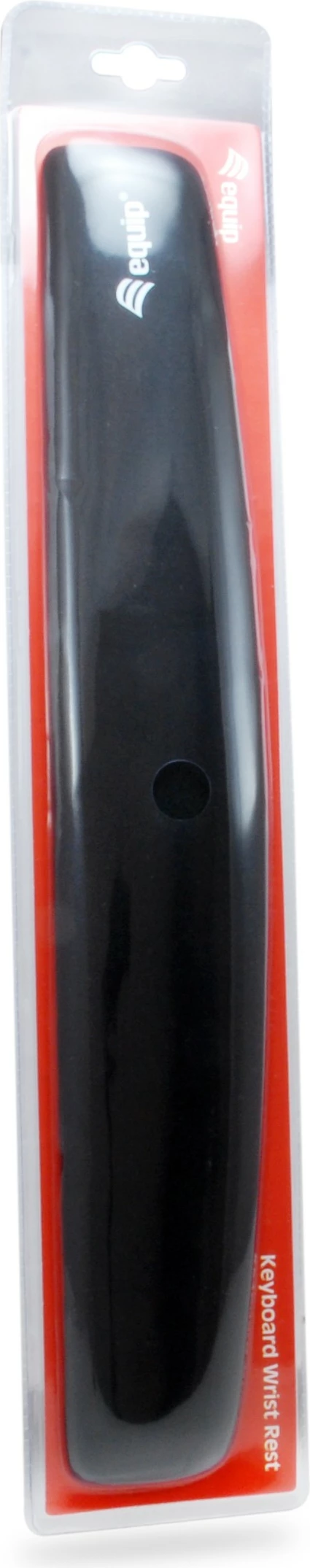 Mbështjellës dore për tastierë Equip, memory foam, 465mm, e zezë