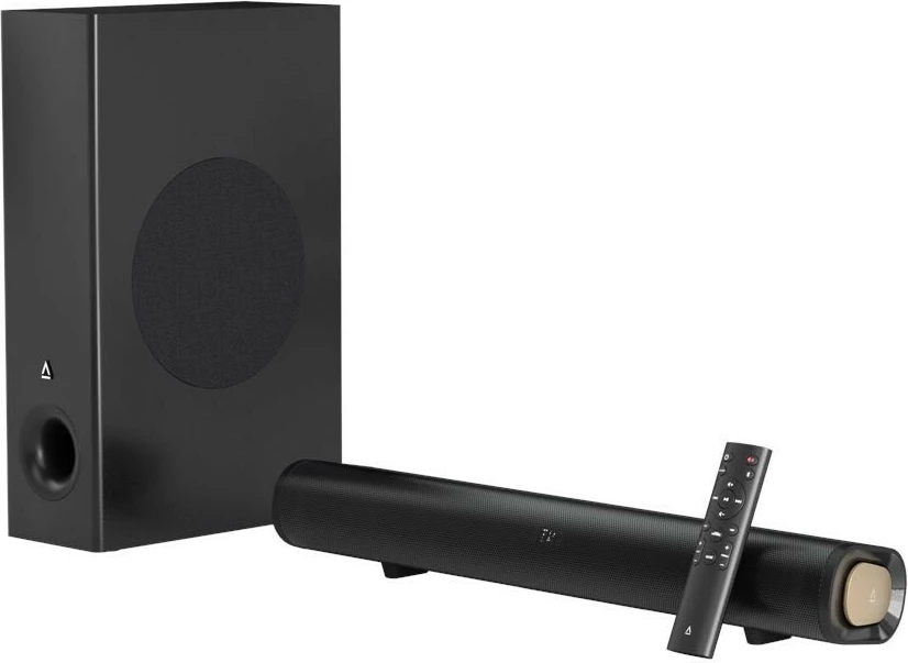 Soundbar 2.1 Creative Labs Stage Pro (51MF8495AA000), 80 W, Dolby Audio, HDMI ARC/USB-C/Bluetooth, me subwoofer, i zi