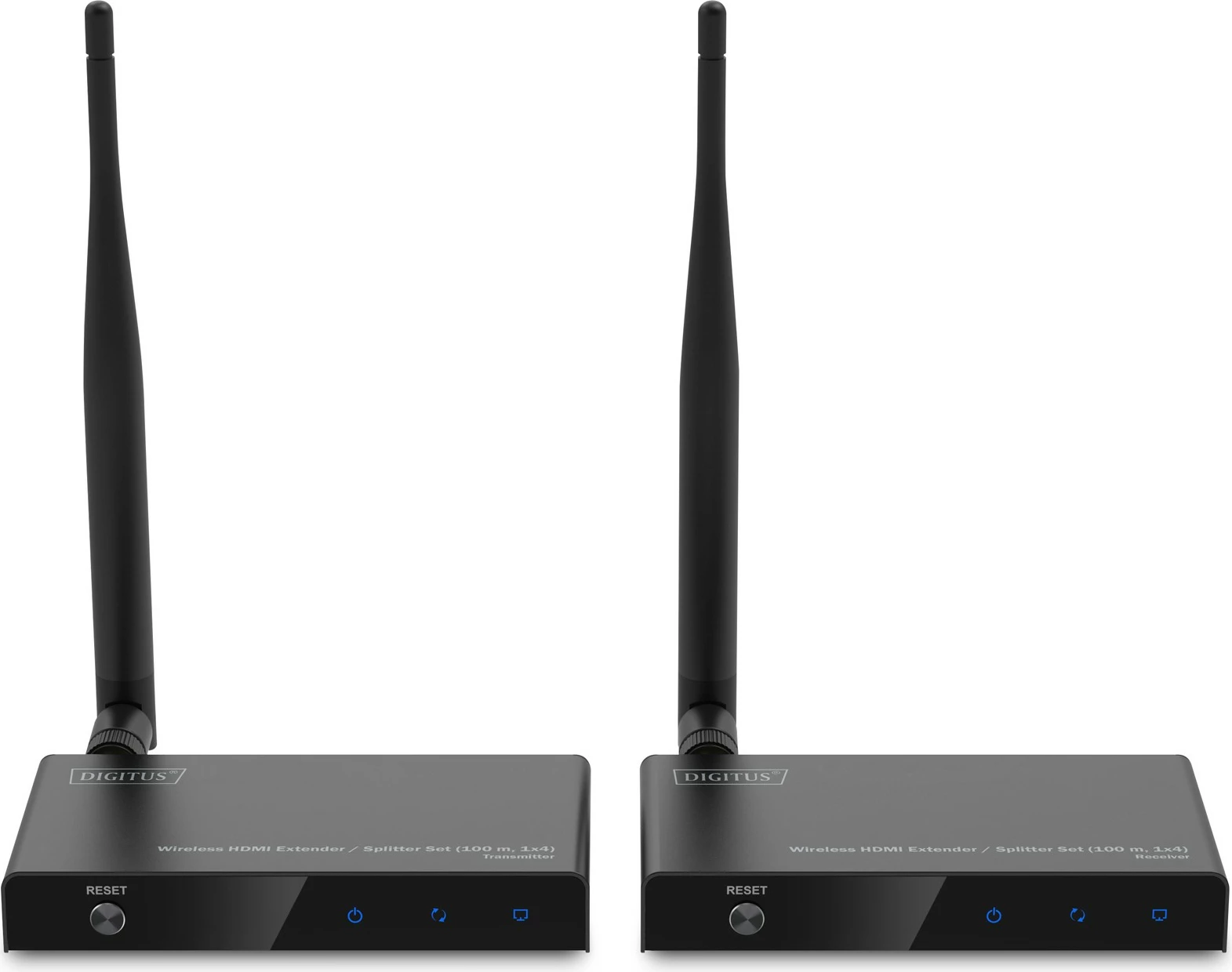 Transmetues dhe pranues AV Digitus, HDMI pa tela, 100 m, i zi