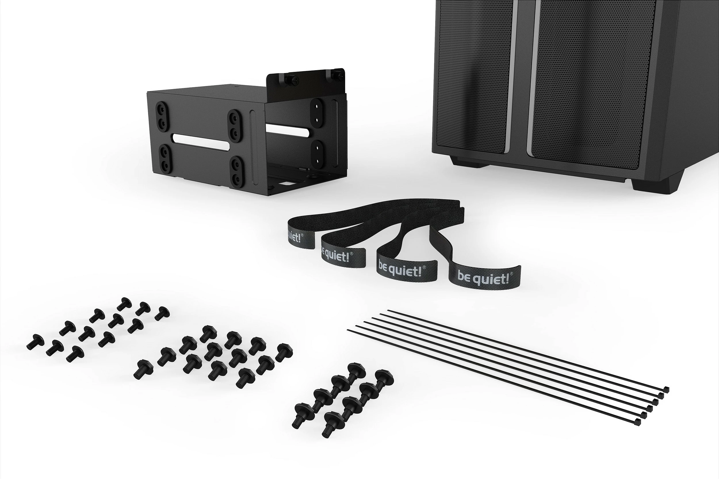 Kasë Be Quiet! Pure Base 500DX, Midi Tower, PC, e zezë