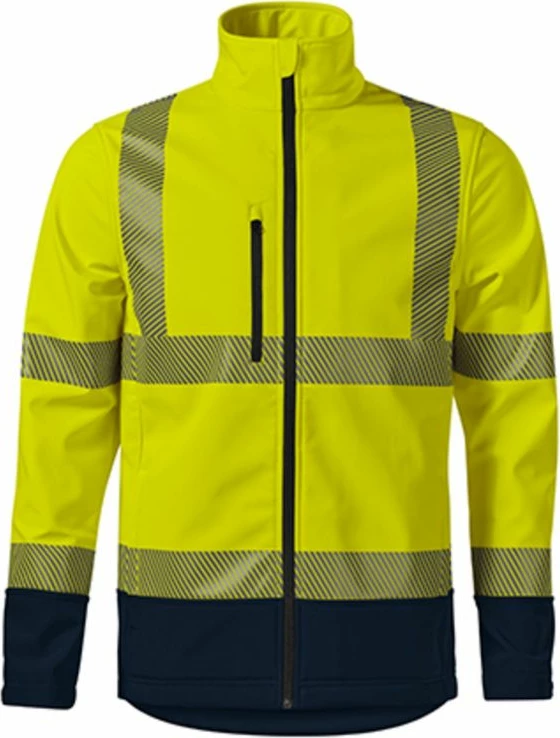 Jakne për meshkuj Rimeck, modeli HV Drop M MLI-5V397, e verdhë fluoreshente