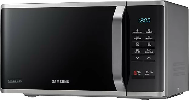 Mikrovalë me grill Samsung MG23K3523AS/E2, 23L, Argjend