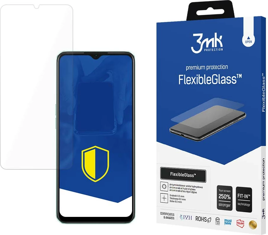 Mbrojtës ekrani 3mk FlexibleGlass për Oppo A57 / A57 5G / A57e / A57s, Transparent