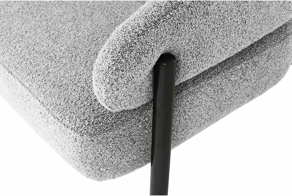 Fotelje Moritz, ngjyrë gri, 73x72x75 cm