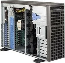 Kasë serveri Supermicro SuperChassis CSE-747BTQ-R2K04B, Full Tower, 4U, e zezë