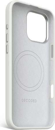 Mbështjellës Decoded AntiMicrobial Silicone me MagSafe për iPhone 16 Pro Max, Gri