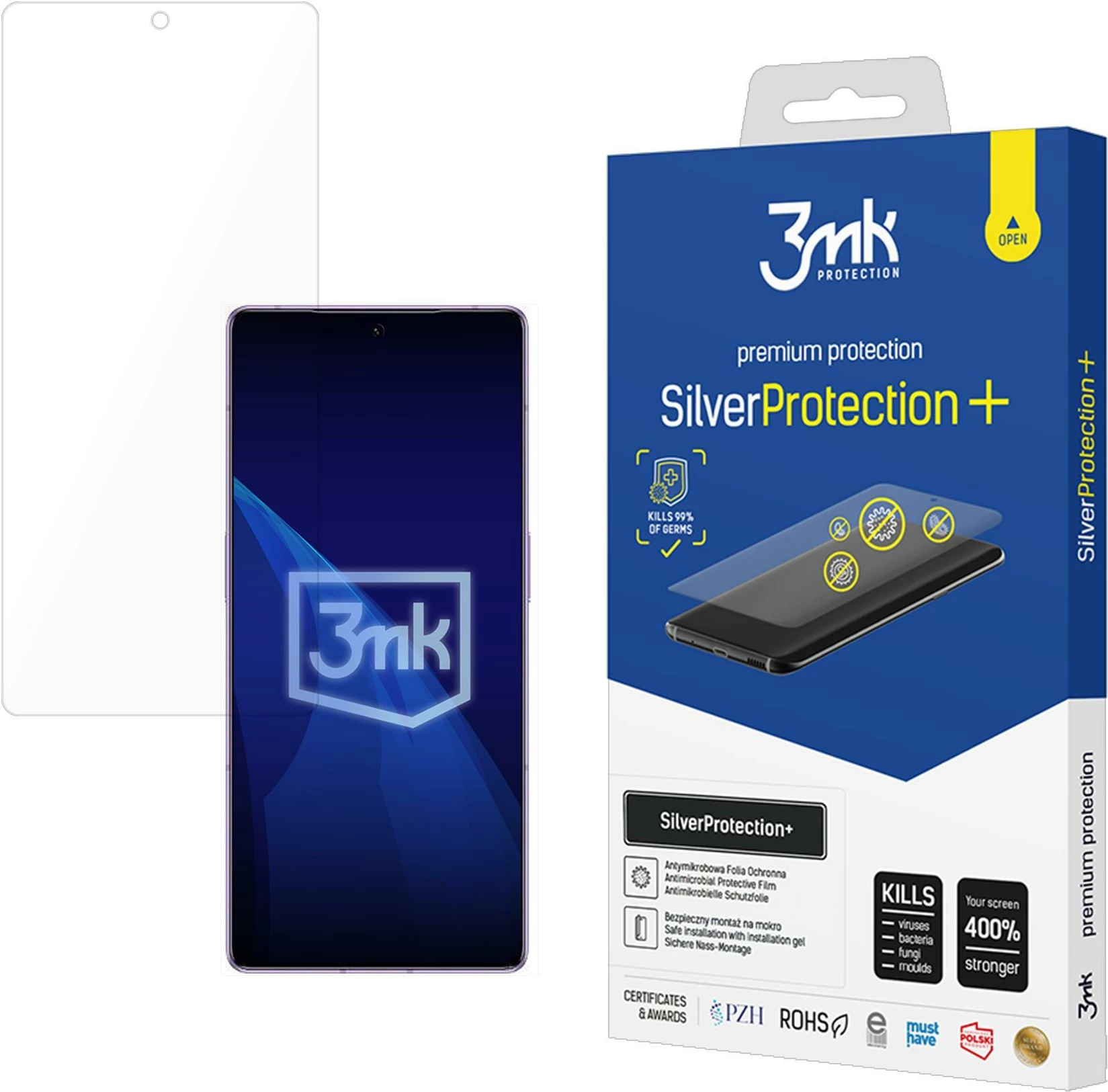 Film mbrojtës 3mk SilverProtection+ për Infinix Note 50 / Note 50 Pro