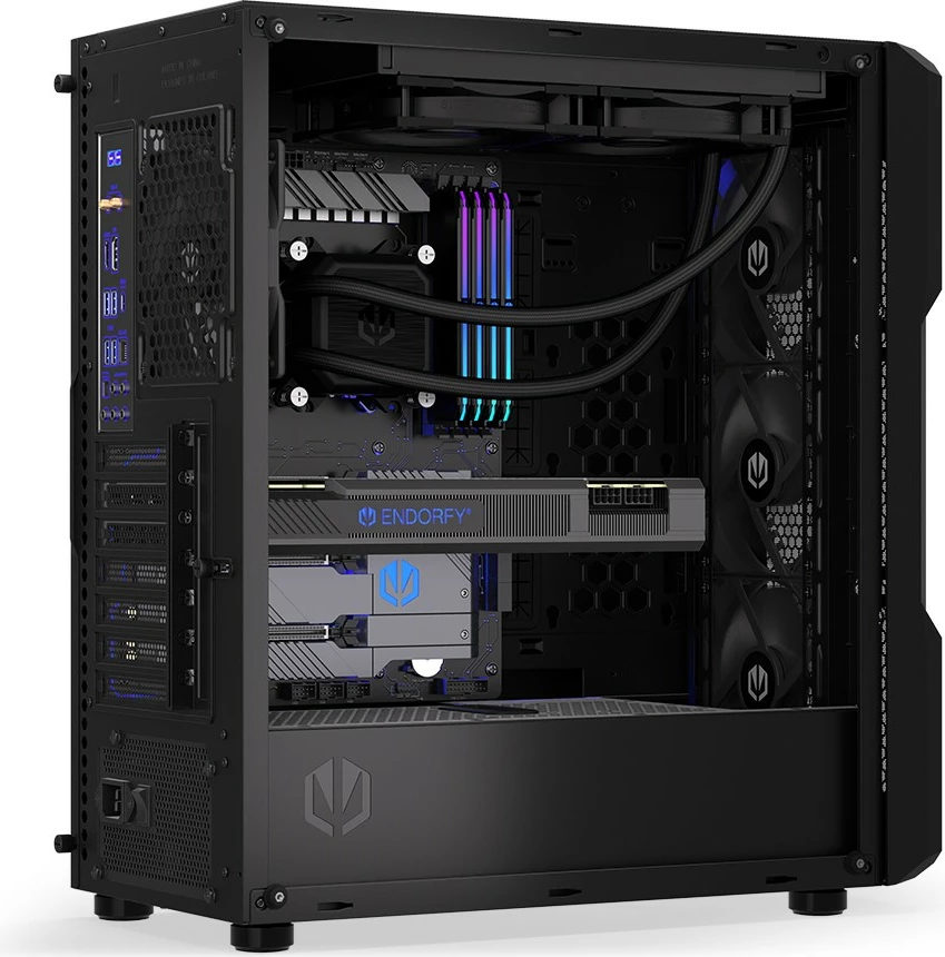 Kasë ftohëse për CPU Endorfy Navis F240, 240mm, 2x12cm ventilatorë, e zezë