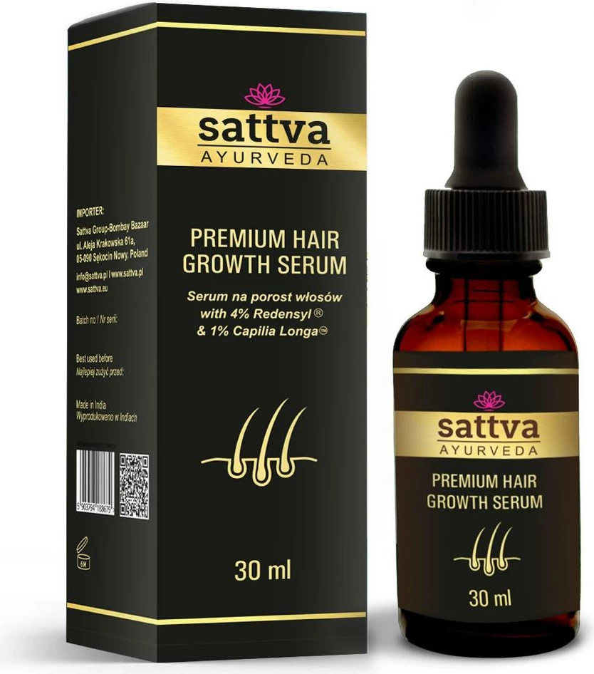 Serum për rritjen e flokëve Sattva Premium Hair Growth Serum 30ml
