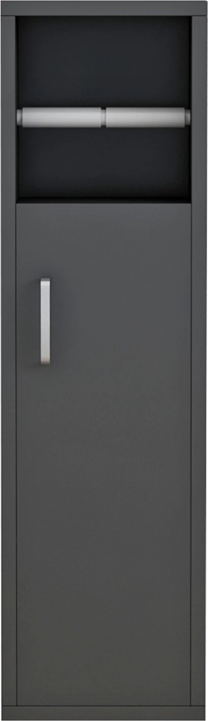 Kabinet për banjo DAMIEN, ngjyrë antracit, FH9025.11, 20x13x70Hcm