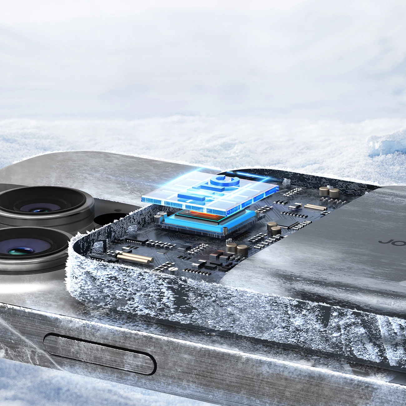 Powerbank Joyroom JR-W020 Mini 5000mAh, USB-A/USB-C, karikim wireless, i zi