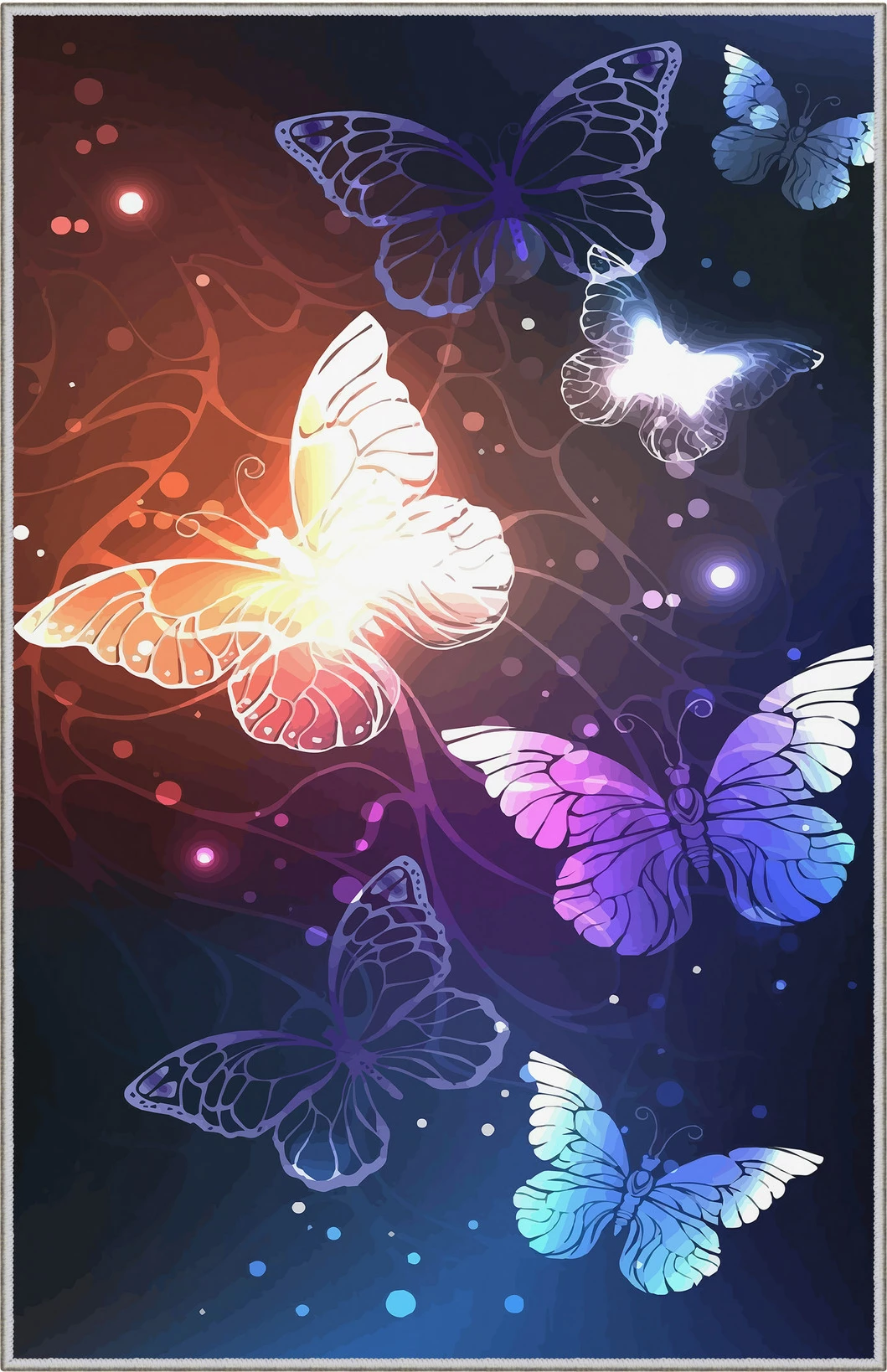 Qilim për korridor, shumëngjyrësh, Conceptum Hypnose, WOOKECE128, 100x200cm