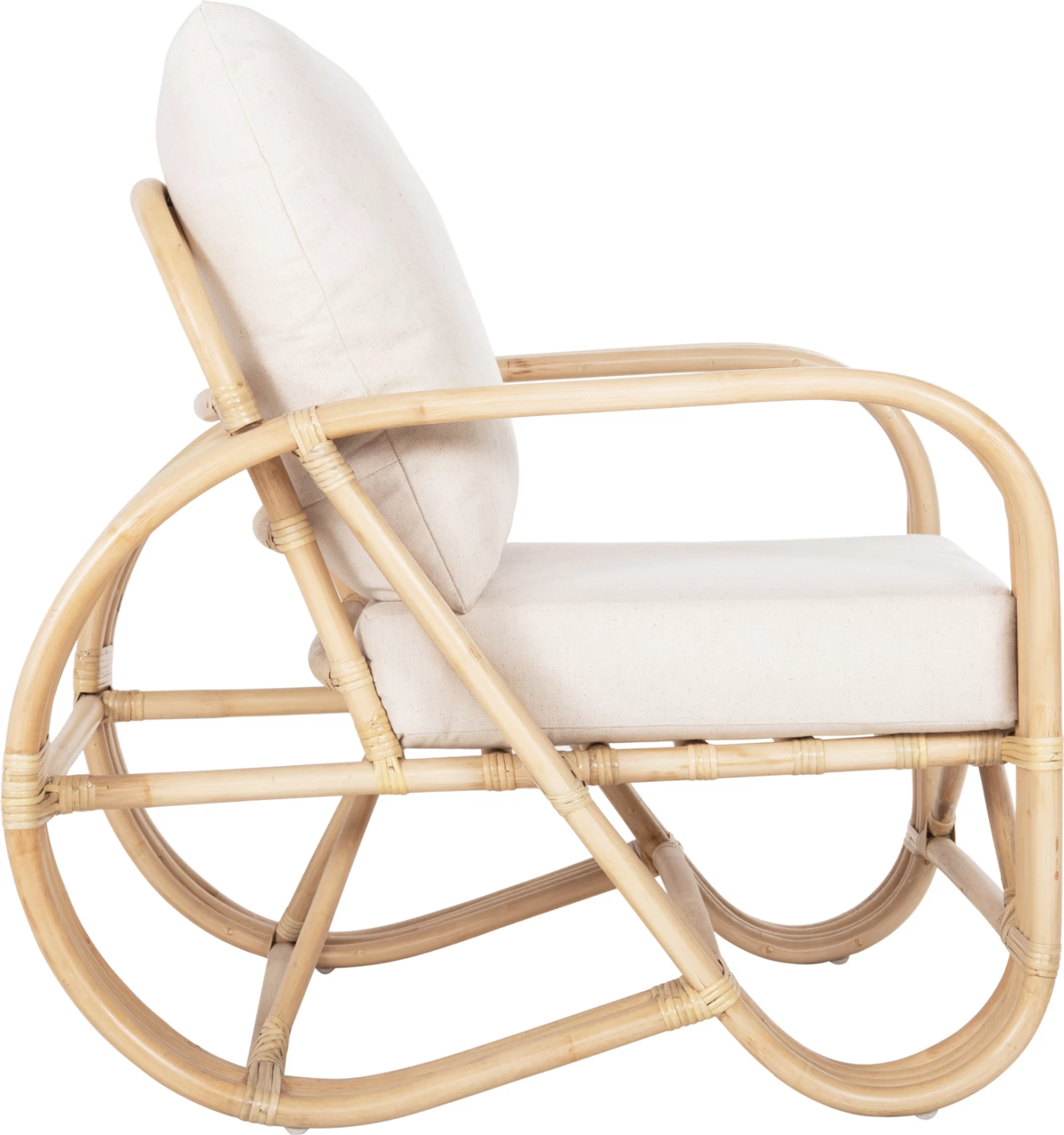 Karrige Baroness FH9813, natyrale, jastëk të bardhë, 81x90x92H cm