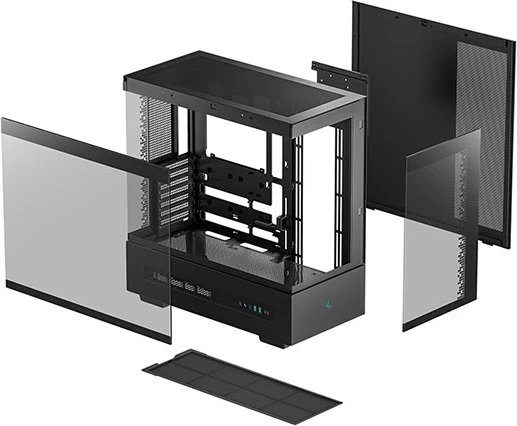 Kasë DeepCool CH690 Tower, e zezë