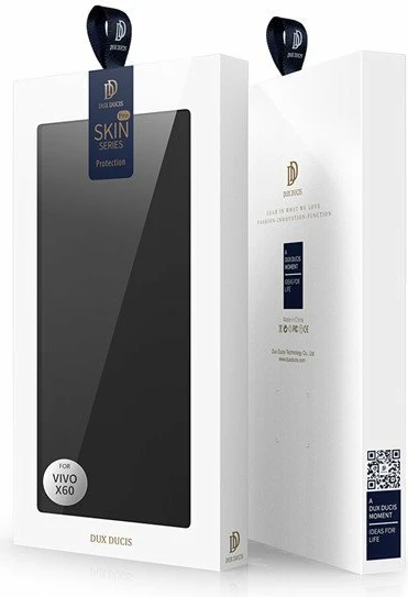 Mbështjellës Dux Ducis Skin Pro Bookcase për Vivo X60, i zi