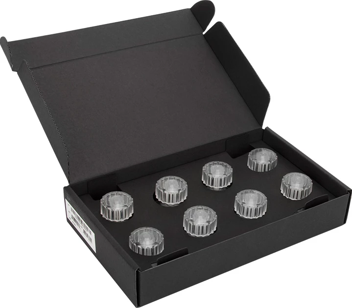 Kupa thithëse EcoFlow për panel diellor, 8 copë, transparente