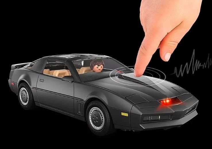 Set figurina Playmobil Knight Rider K.I.T.T., 53 pjesë