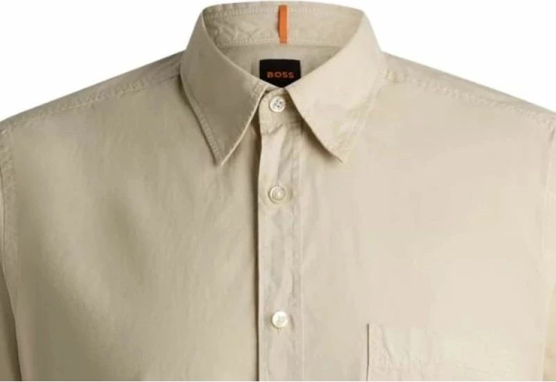Këmishë për meshkuj Boss, bezhë