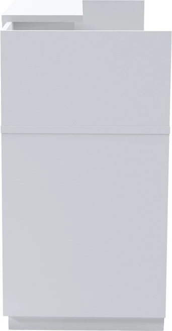 Recepsion Lotus, ngjyrë e bardhë, 180x70x110cm