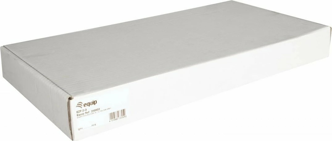 Ventilatorë rack EQUIP 19 inch 1U 2x12cm, ngjyrë gri e çelët