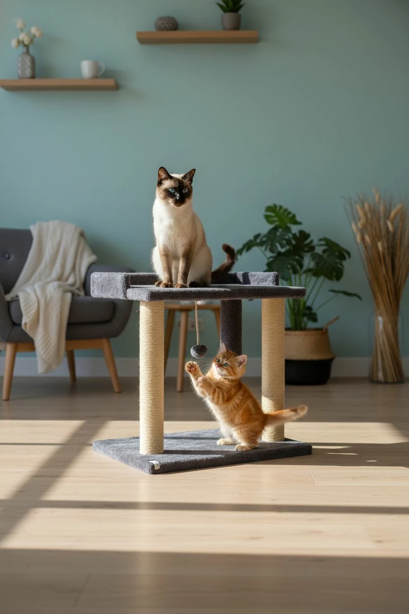 Shtrat për mace Liza, anthracite, Paws & Whiskers