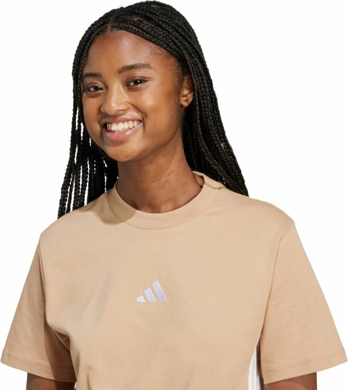 Maicë për femra adidas, bezhë