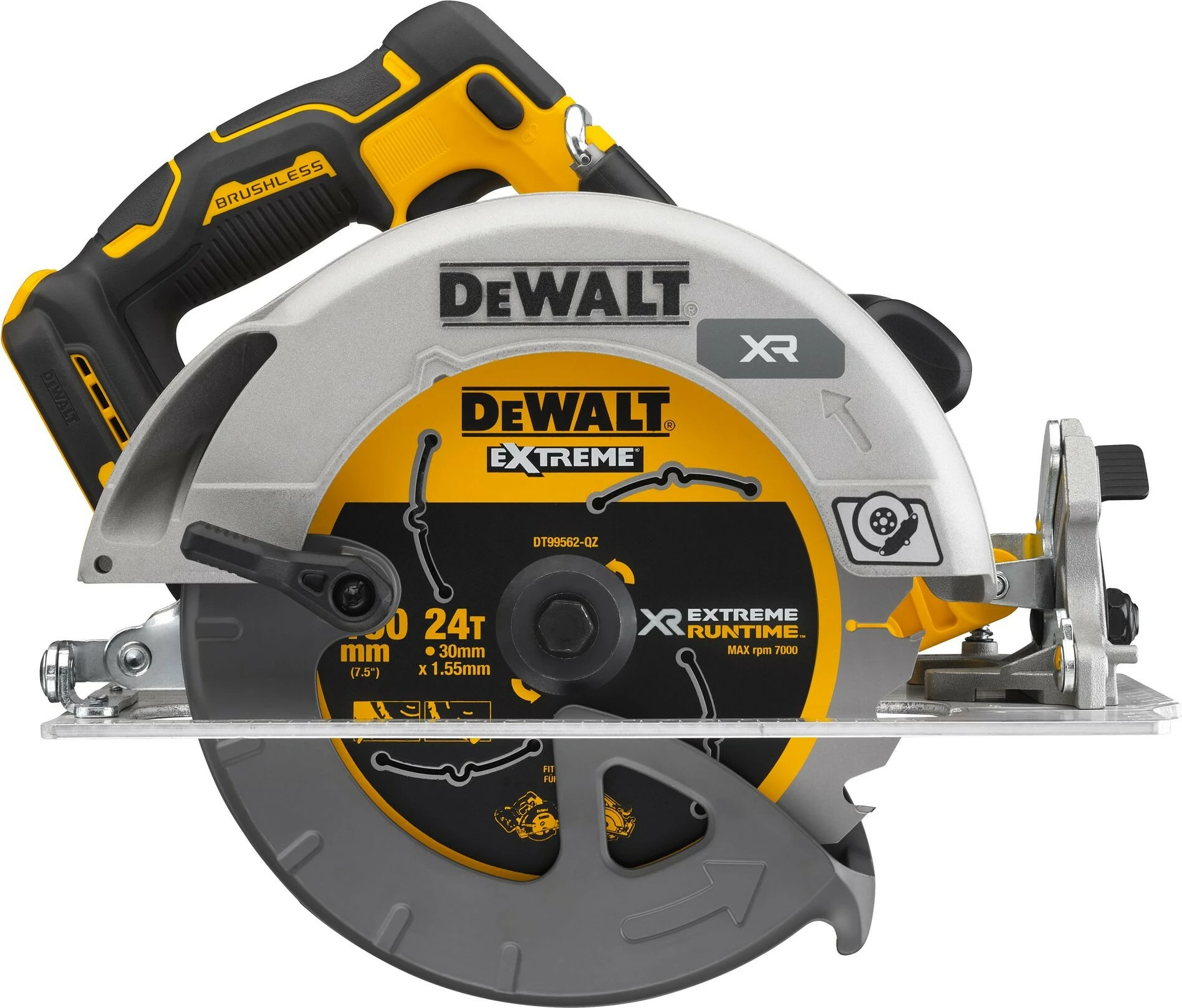 Sharrë rrethore DeWALT DCS573NT-XJ, brushless, 273mm, 3.7kg