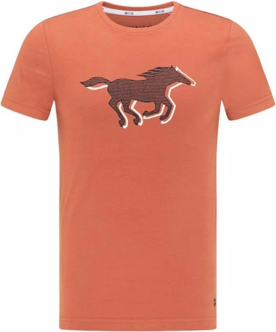 Maicë Mustang për meshkuj, portokalli