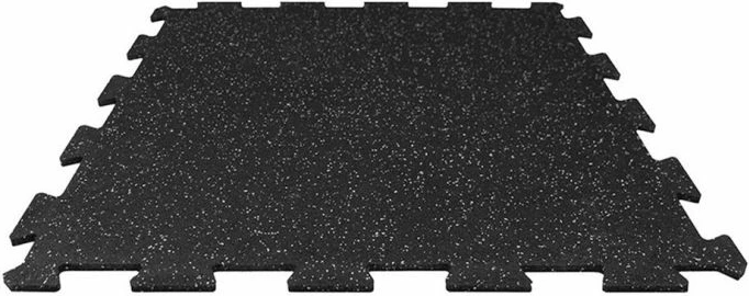 Dysheme gome për fitnes tiguar SLICE 98x98x1.5, e zezë/mozaik