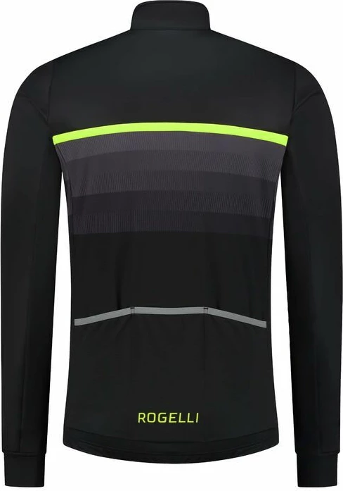 Jakne lifestyle Rogelli për femra, e zezë-fluo