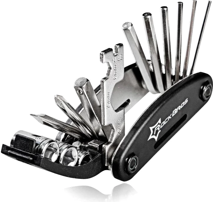 Multi-mjet për biçikletë Rockbros GJ1601 16-në-1, e zezë