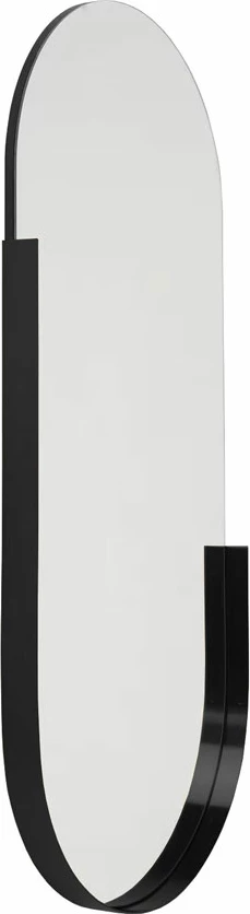 Pasqyrë ART, kornizë alumini e zezë, 50x115cm