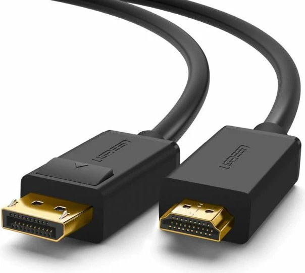 Kabllo DisplayPort në HDMI UGREEN 10202, 2m, 4K@30Hz, e zezë