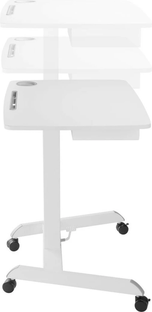 Tavolinë laptopi Maclean MC-903W me rregullim lartësie, e bardhë