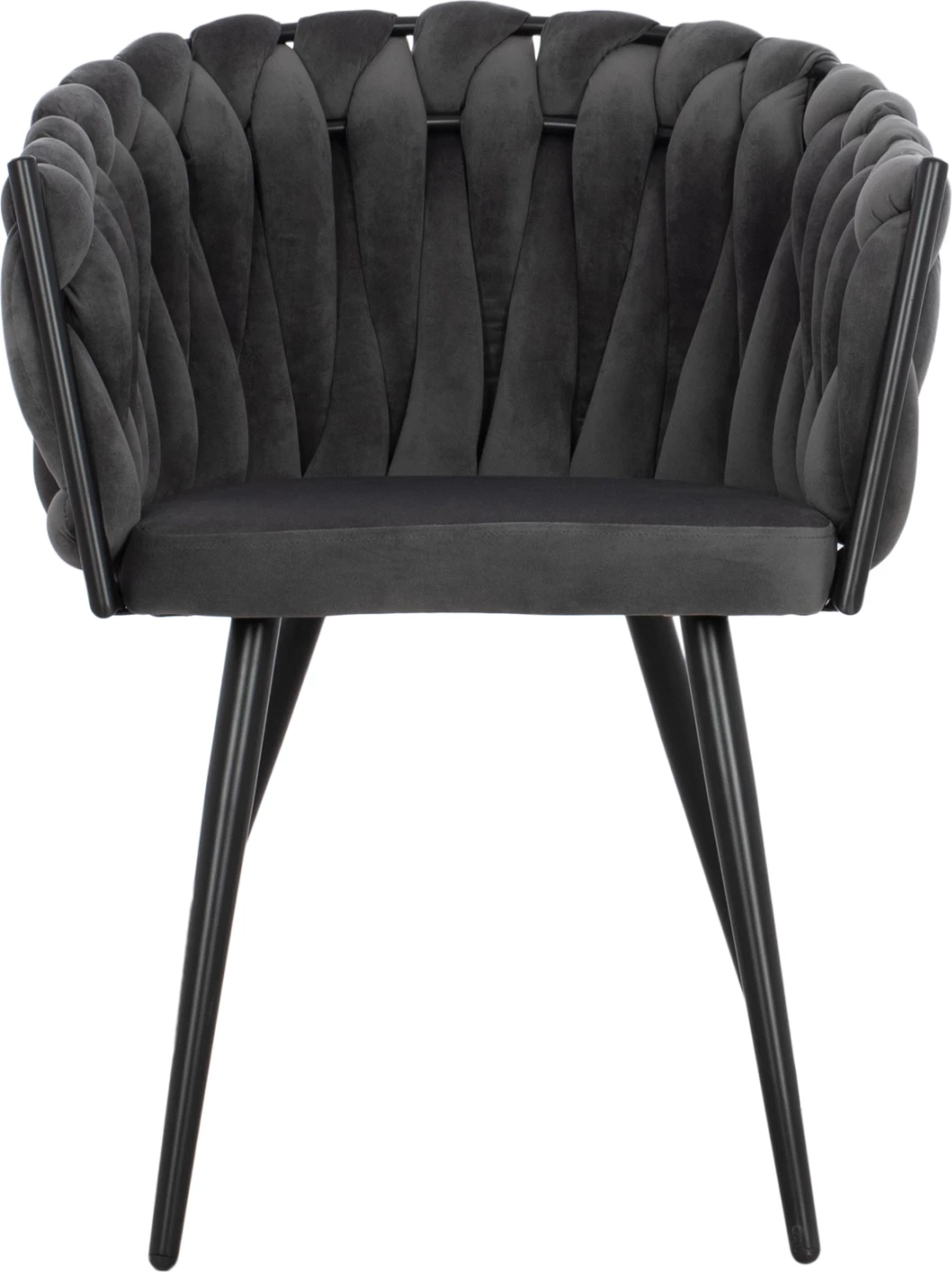 Karrige Luanda, kadife, ngjyrë molle të kalbur, FH8741.01, 60x54x78 cm, set prej 2 copë