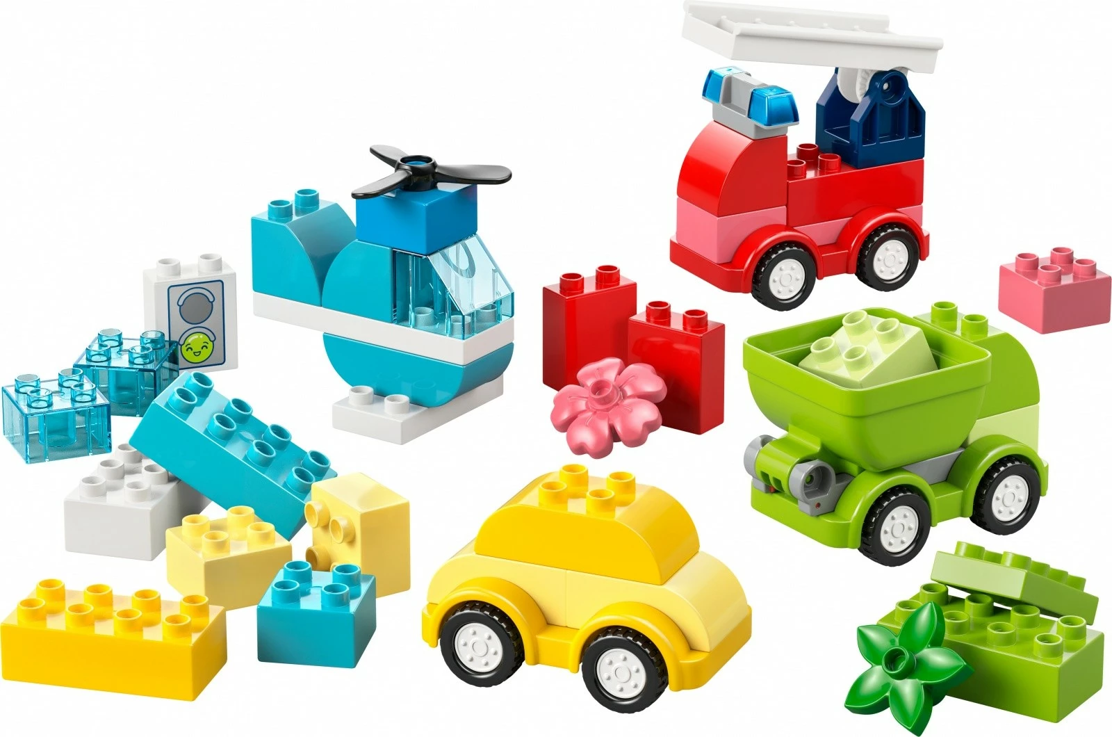 Set konstruktues LEGO DUPLO 10474 Creative Vehicles, 42 pjesë, 18m+
