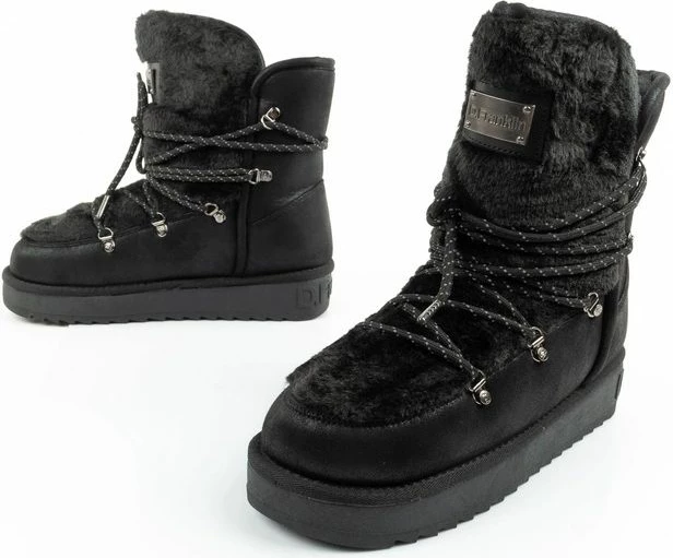 Çizme dimri për femra D.Franklin, të zeza