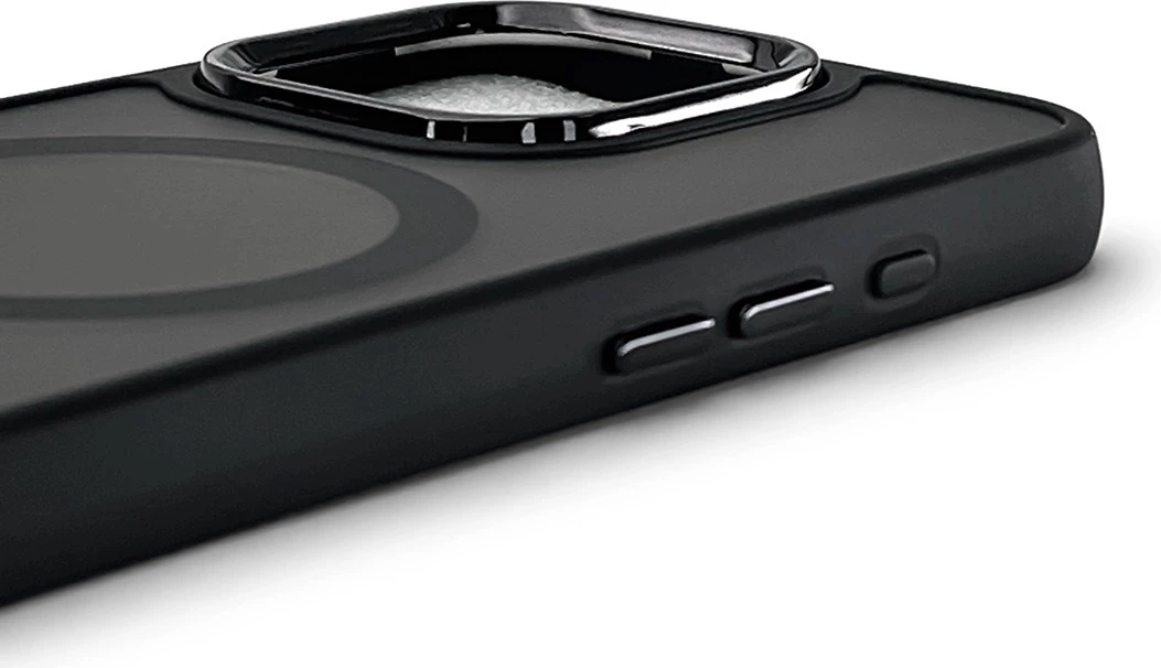 Mbështjellës, Hurtel, Fashion Case për Samsung Galaxy A17, kompatibil MagSafe, TPU, mat, i zi