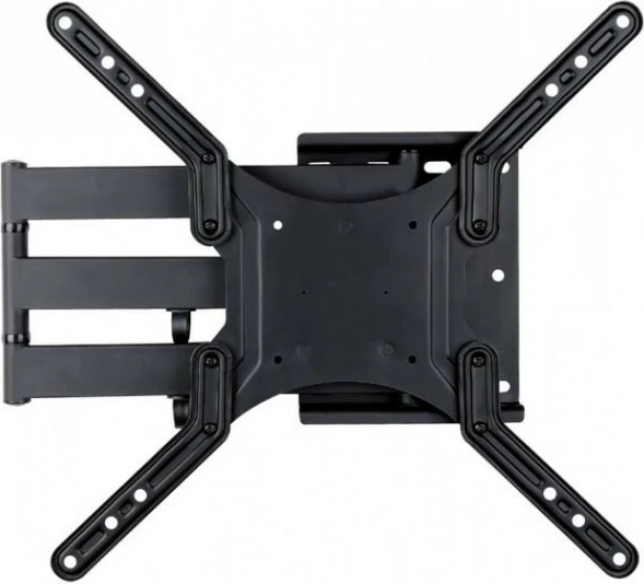 Mbajtës muri për TV/monitor Techly 308893, 23-55 inç, krah i dyfishtë, 45kg, i zi