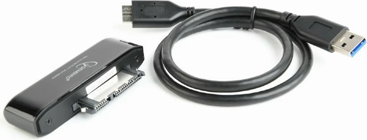 Adapter USB 3.0 në SATA 2.5 Gembird AUS3-02, i zi
