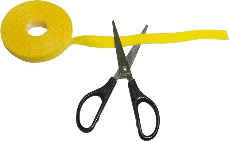 Rrip velcro për organizimin e kabllove LogiLink, i zi