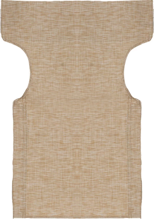 Pëlhurë profesionale e shpuar për karrige regjisori, ngjyrë ecru-bezhë