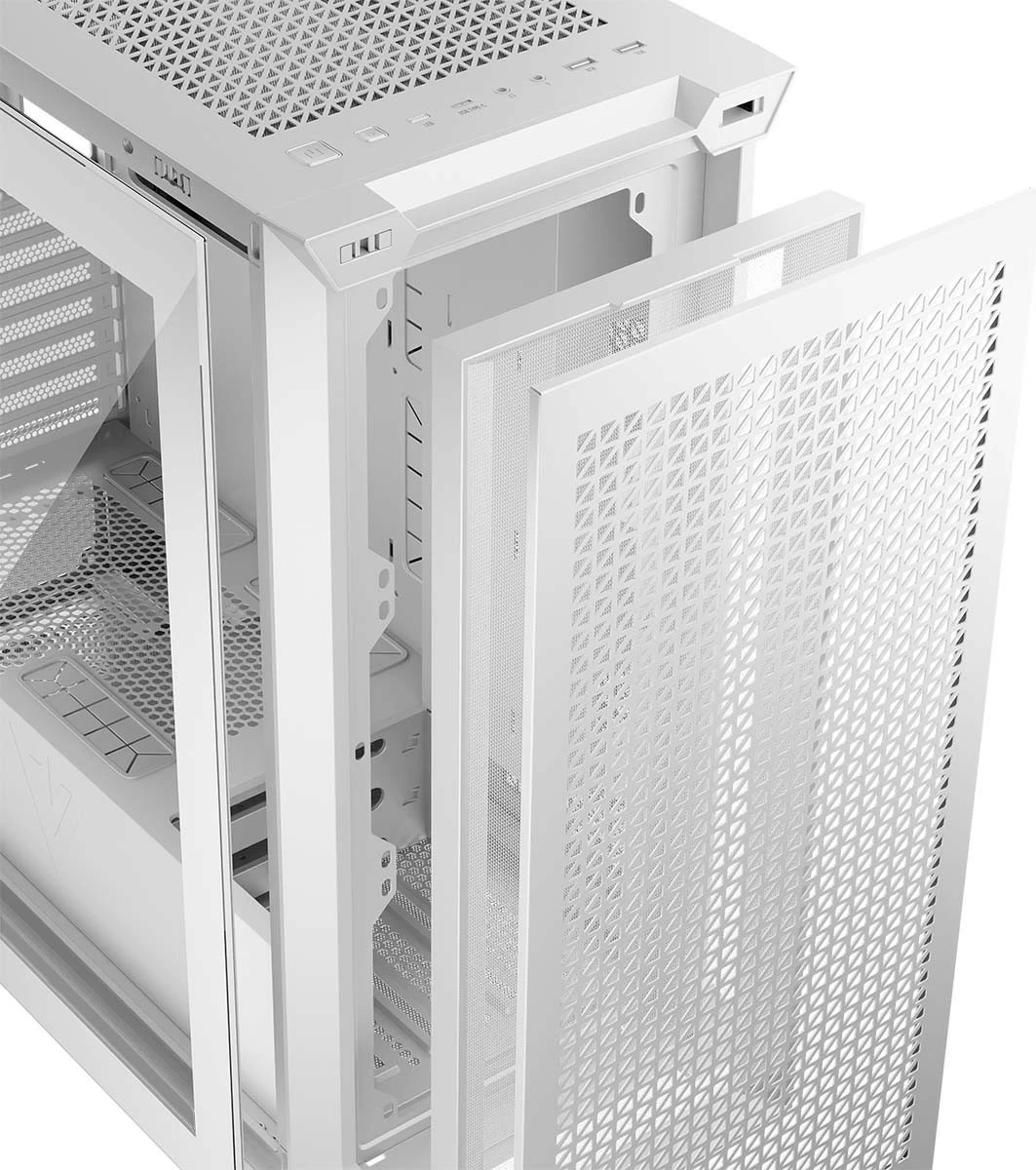 Kasë MODECOM Volcano Expanse T Apex ARGB AT-EXPANSE-TG-20-000000-0002, midi tower, 4x140mm ARGB, xhami i kalitur, USB-C, ATX/mATX/ITX, e bardhë