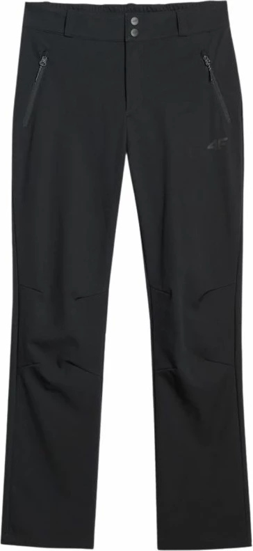 Pantallona softshell për femra 4F, të zeza