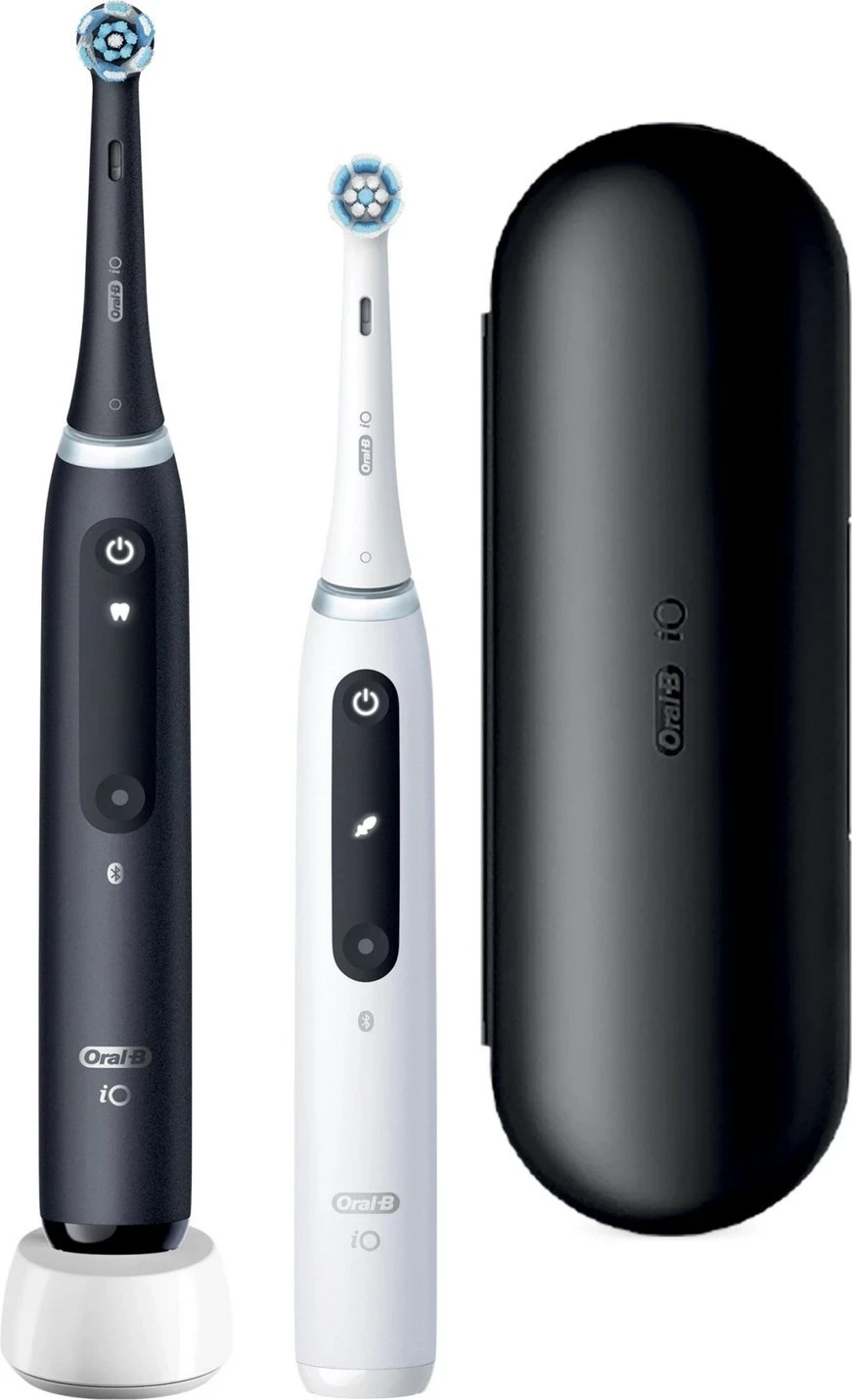 Furça elektrike Oral-B iO Series 5, për çift në ngjyrë të bardhë dhe të zezë