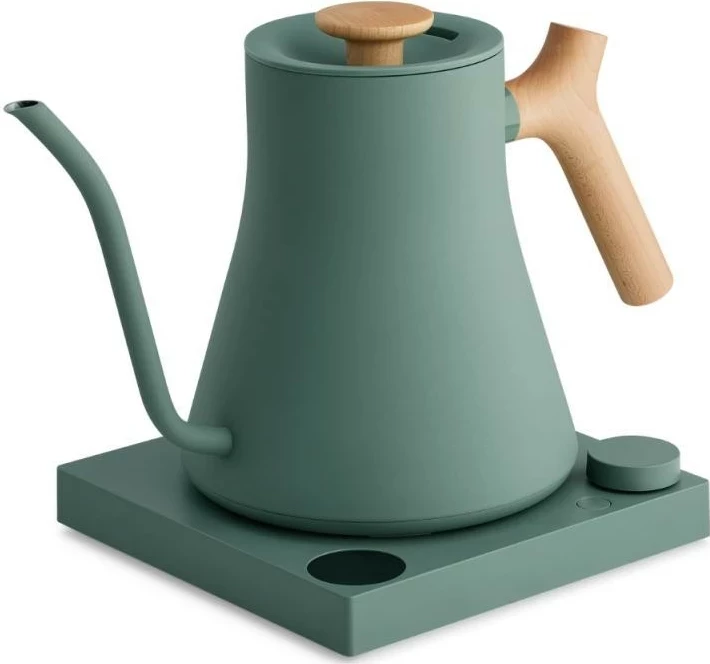 Çajnik elektrik Fellow Stagg EKG PRO, 0.9L, i gjelbër/kafe